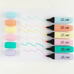 Resaltadores Trabi Pastel caja x 10 und.