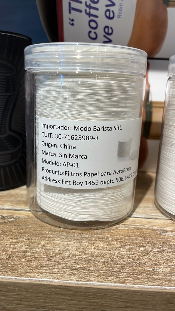 Filtro Papel Aeropress - Comprar en Chica Coffee