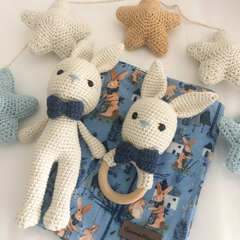 GIFT BOX LAPINS BLEU