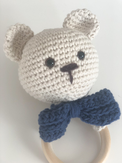 SONAJERO OSO CON MOÑO - comprar online