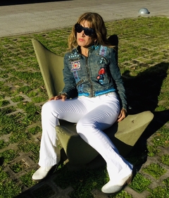 Campera de jean Rock at Home - CUSTOMIZATE