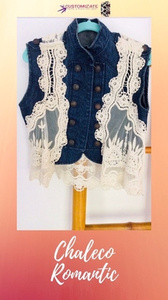 Chaleco Vintage Romantic - tienda online