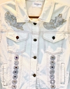 Campera de Jean blanca Bugs Bunny