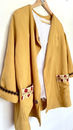 Chaqueta Saco de lino Italiano Turchi - tienda online