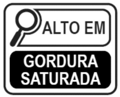 alto em gordura saturada