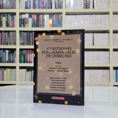 CUESTIONES FUNDAMENTALES DE DERECHO - TOMO I - comprar online