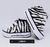 BOTITAS LONA #Cebra - tienda online