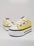 Zapatillas caña baja CUERO PU #Amarillas - comprar online
