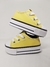 Zapatillas caña baja CUERO PU #Amarillas en internet