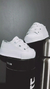 ZAPATILLAS CAÑA BAJA CUERO PU #Blanca - LORE VE POR MAYOR