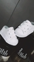 ZAPATILLAS CAÑA BAJA CUERO PU #Blanca