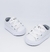ZAPATILLAS CAÑA BAJA CUERO PU #Blanca