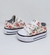 ZAPATILLAS CAÑA BAJA #FlorRoja