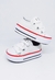 ZAPATILLAS LONA CAÑA BAJA #BlancaRojo - LORE VE POR MAYOR