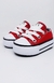ZAPATILLAS LONA CAÑA BAJA #Roja en internet