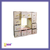 Organizador con espejo x 12 cajones 41x41x10