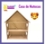 CASA CORAZON 90X65X23CM C/ESCALERA