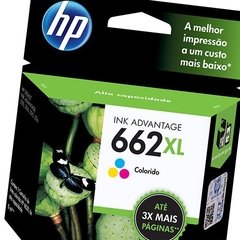 HP 662XL TRICOLOR INK CARTRIDGE