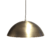 Lampara Colgante galponera campana de Chapa 1/4 de esfera