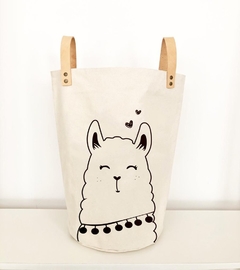 Contenedor XL "Llama" con Agarre de Cuero Desmontable