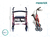 Andador Ortopédico Plegable C/ruedas Frenos Asiento Canasto - Syemed