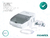 Nebulizador Piston Compresor 403ai Maverick Máscara Adulto / Niño + Compartimento para accesorios - comprar online