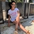 Remera BLANCA estampada
