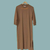 Maxi-vestido UNIQUE avellana - Mundana