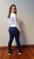 Calza Algodón con Lycra tiro alto