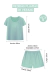 Pijama Remera Dama Modal