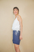 Cropped Amarração Cambraia BRANCO