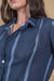 Camisa Classica Listras INDY BLUE - Min Rj