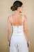 Cropped Tiras BRANCO - comprar online