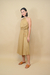 Vestido Corda CARAMELO