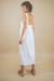 Vestido Alça Larga Linho BRANCO na internet