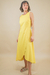 Vestido Meia Lua Cambraia Mostarda - comprar online