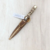 Cuchillo trenzado fino 14 cm acero inoxidable