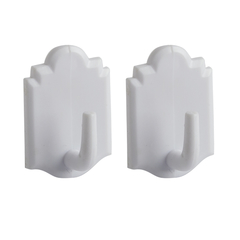 804 - Percha auto-adhesiva x2. Bulto x12 unidades.
