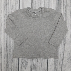 Remera clásica gris