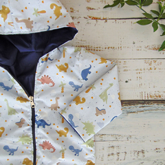 Campera Rompevientos reversible Dinos - comprar online