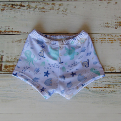 Malla UV Short Bajo el Mar
