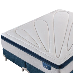 Conjunto New York Plush Super Pillow 2.00x2.00 - ConfortCenter
