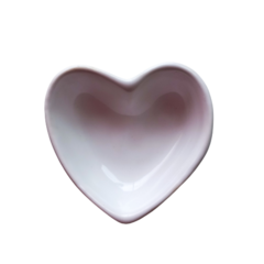 Mini Bowl de coração branco