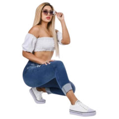 Jean Calza Colombiana Push Up Elastizada Calce Perfecto Talle 36 al 46 en internet
