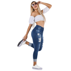 Jean Calza Colombiana Push Up Elastizada Calce Perfecto Talle 36 al 46 - tienda online
