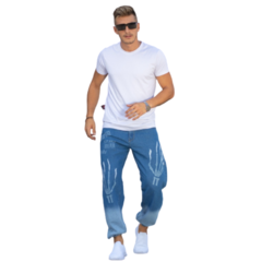 Jeans Pantalón Bagui Calce Relax Tendencia 2023 - comprar online