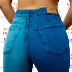 Jeans Wide Leg Oxford Moda Calce Perfecto Marca Divas Club - Divas Club Jeans 