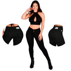 Jeans Mujer Levanta Cola Resalta Tu Figura Tiro Alto 36 A 50 - Divas Club Jeans 