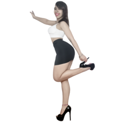 Pollera Minifalda Mujer Sexy Outfit Informal Elegante en internet