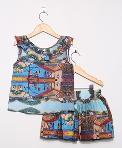 3827 - CONJUNTO BATA COM SAIA